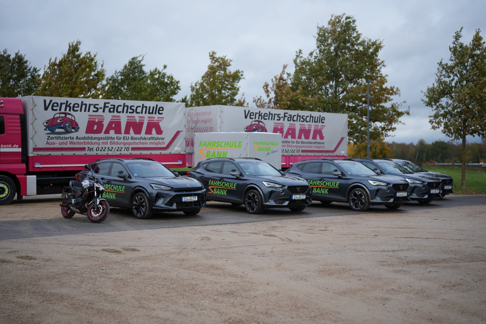 Ausbildungsfahrzeuge der Fahrschule Bank Zülpich und Mechernich